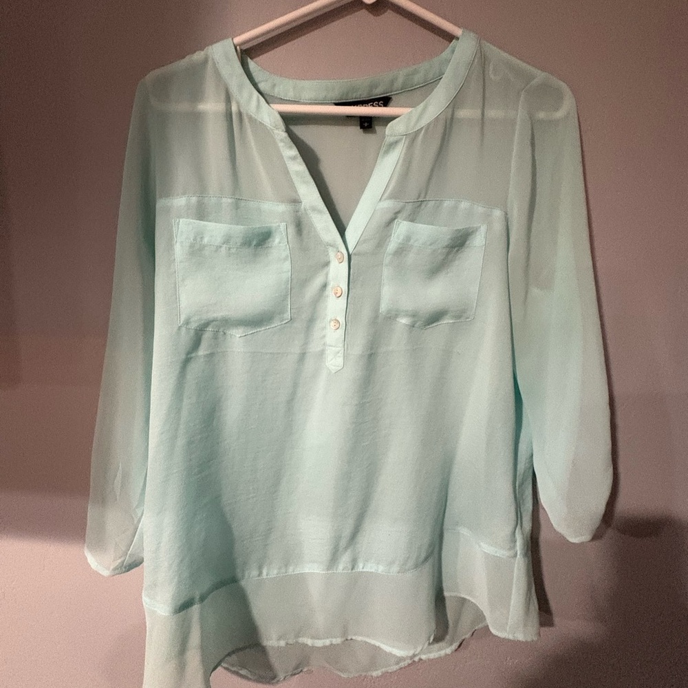 Express sheer shirt